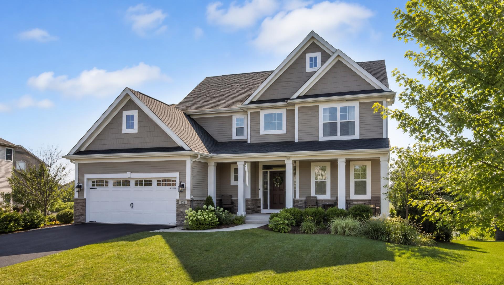 Well-maintained suburban home